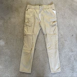 Pacsun Khaki Skinny Cargos